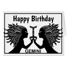 Gemini Symbol Happy Birthday Horoscope Zodiac