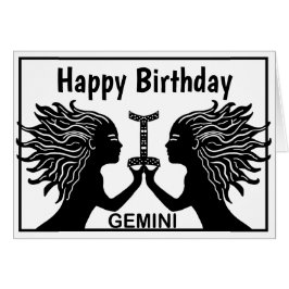 Gemini Symbol Happy Birthday Horoscope Zodiac