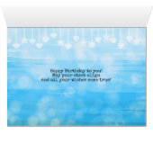 Gemini Symbol Happy Birthday Horoscope Zodiac (Binenzijde Horizontaal (Onderkant))