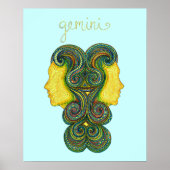 Gemini Symbol Poster (Voorkant)