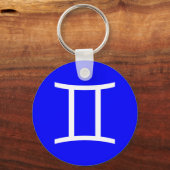 Gemini Symbol Sleutelhanger (Voorkant)