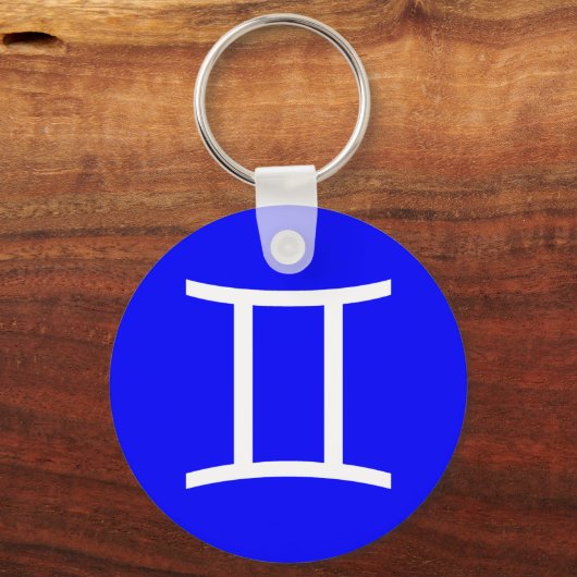 Gemini Symbol Sleutelhanger (Voorkant)