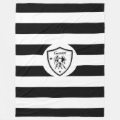 Gemini-symbool Fleece Deken (Voorkant)