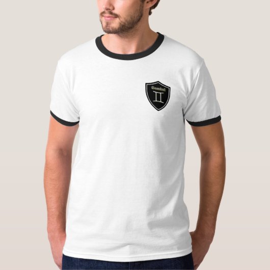 Gemini-symbool T-shirt (Voorkant)