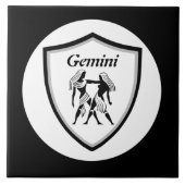 Gemini-symbool Tegeltje (Voorkant)