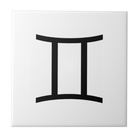 Gemini Tegeltje (Voorkant)