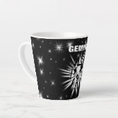Gemini-teken Latte Mok (Linkerhoek)