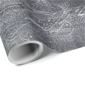 Gemini tekent zich aan in Distress Sver Steel Styl Cadeaupapier (Rol Hoek)