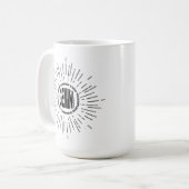 Gemini The Twin happy May Birthday June zodiac sun Koffiemok (Voorkant links)