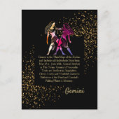 Gemini the Twins Briefkaart (Voorkant)