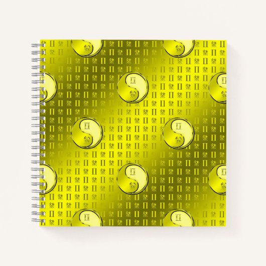 Gemini the Twins Notitieboek (Voorkant)