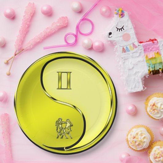 Gemini the Twins Papieren Bordje (Feest)