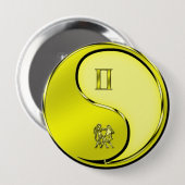 Gemini the Twins Ronde Button 4,0 Cm (Voorkant /achterkant)