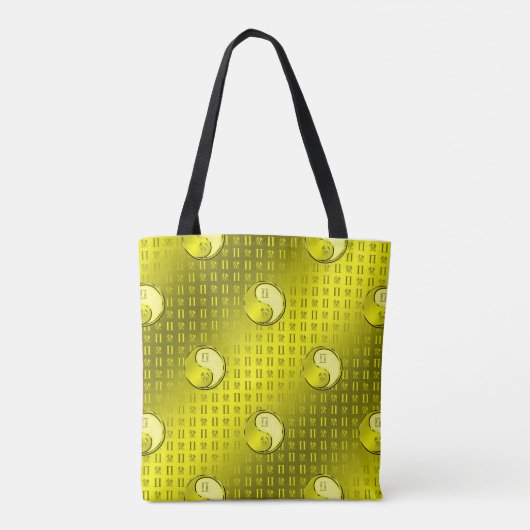 Gemini the Twins Tote Bag (Achterkant)