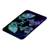 gemini the twins zodiac magnet magneet (Linkerzijde)