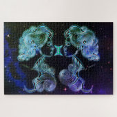 gemini the twins zodiac puzzel (Horizontaal)