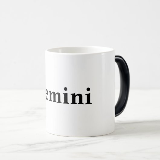 Gemini Third Zodiac Sign Mug Magische Mok (Voorkant rechts)