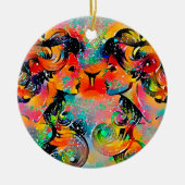 Gemini Tijuana Keramisch Ornament (Voorkant)