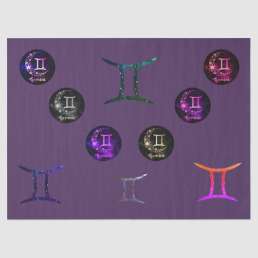 Gemini Tissue Paper Tissuepapier (Voorkant)