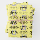 Gemini Trait Wrapping Paper Sheets (In situ)