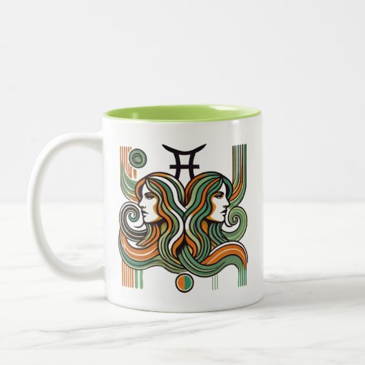 Gemini Tweekleurige Koffiemok (Links)
