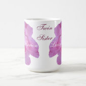 Gemini Twin sisters hot roze roos mok Berglind (Center)