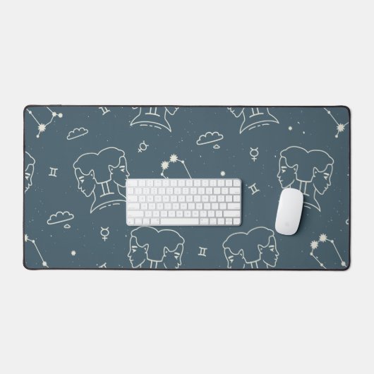Gemini Twins bureau mat (Keyboard & Muis)