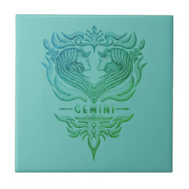 Gemini Twins Emblem Tegeltje