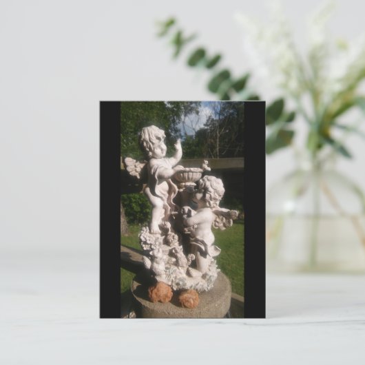 GEMINI TWINS & OKLAHOMA ROOS ROCK BRIEFKAART (Staand voorkant)