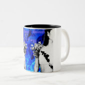 Gemini Twins Tweekleurige Koffiemok (Voorkant rechts)