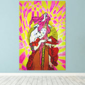 Gemini van Michael Moffa Canvas Afdruk (Insitu (Houten vloer))