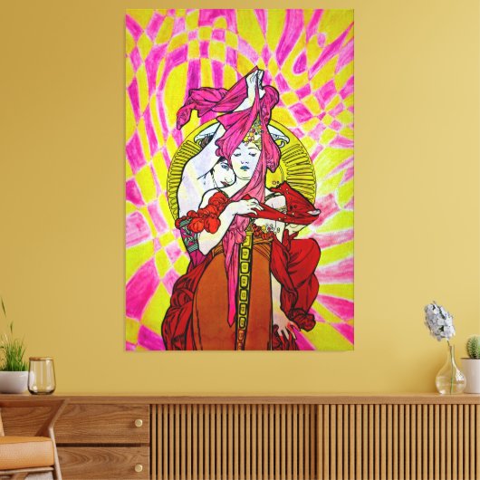 Gemini van Michael Moffa Canvas Afdruk (Insitu (Woonkamer))