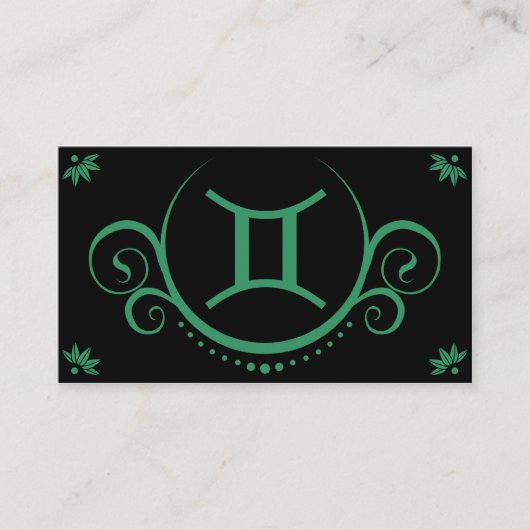 gemini-verfijning visitekaartje (Voorkant)