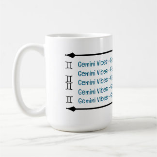 Gemini Vibes Coffee Mok