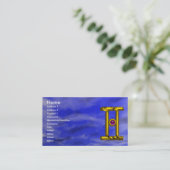 GEMINI VISITEKAARTJE (Staand voorkant)