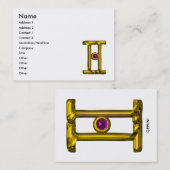 GEMINI VISITEKAARTJE (Voorkant / Achterkant)