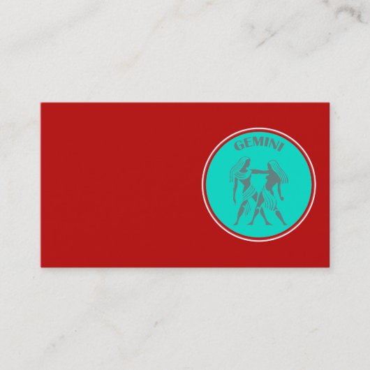 Gemini-Visitekaartje Visitekaartje (Voorkant)