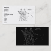 Gemini-Visitekaartje Visitekaartje (Voorkant / Achterkant)