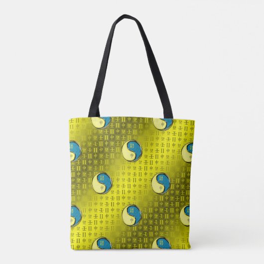 Gemini & Water Monkey Tote Bag (Achterkant)
