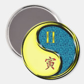Gemini & Water Tiger Magneet (Voorkant / Achterkant)