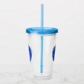 Gemini Waterverf Night Sky Constellation Zodiac Acryl Drinkbeker (Rechts)