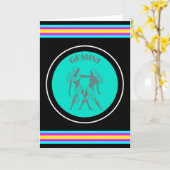 Gemini Wenskaart Kaart (Gele Bloem)