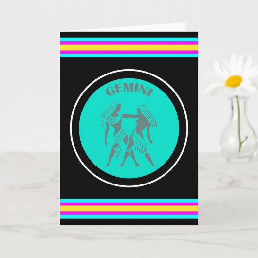 Gemini Wenskaart Kaart (Kleine Plant)