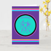 Gemini-Wenskaart Kaart (Gele Bloem)