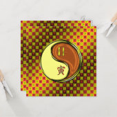 Gemini & Wood Tiger Kaart (Voorkant / Achterkant in situ)