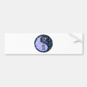 Gemini Yin Yang Bumpersticker (Voorkant)
