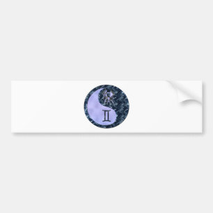 Gemini Yin Yang Bumpersticker