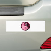 Gemini Yin Yang Bumpersticker (Op auto)