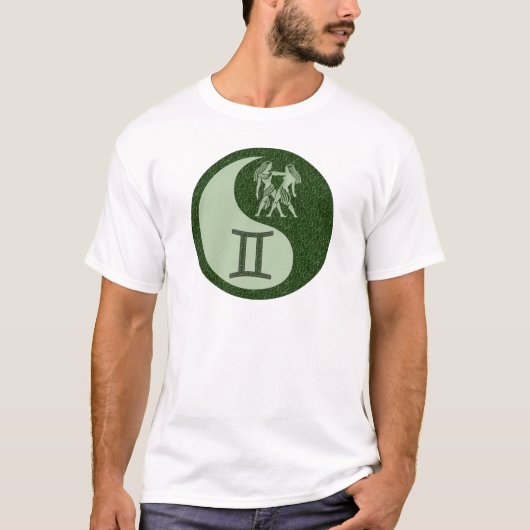 Gemini Yin Yang T-shirt (Voorkant)