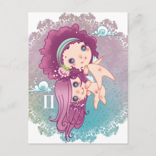 Gemini-zeekuil Briefkaart (Voorkant)